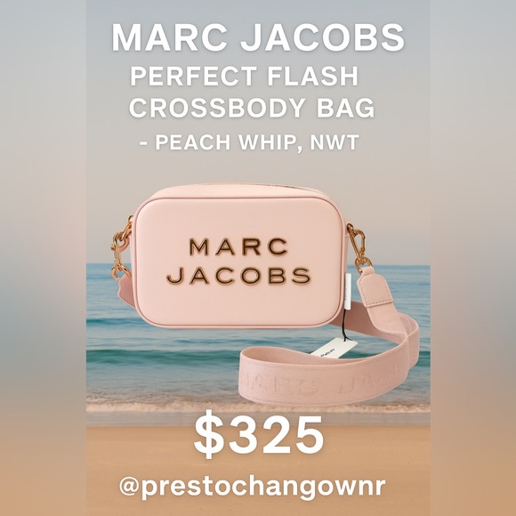 🎁Marc Jacobs Soft Pink Crossbody Bag